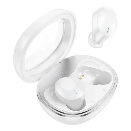 Auricular Inalambrico Hoco Eq3 Bege Mundo Kanata - Imagen 4
