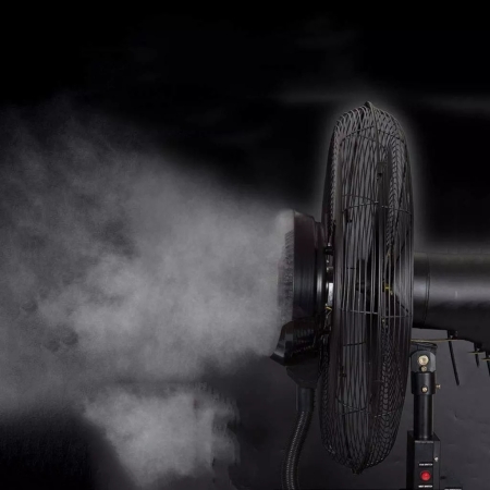 Hidroventilador Industrial Con Depósito De Agua Atomizador - Imagen 2