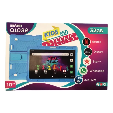 Tablet 10 Infantil Joven Dualsim Quad Core 32gb Mundo Kanata