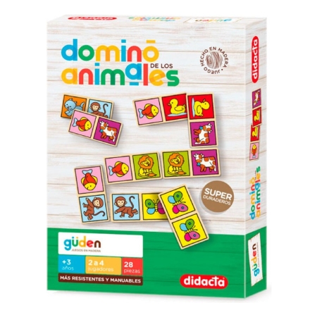 Juego Caja Domino Colorido Didacta