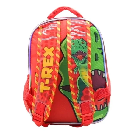 Mochila Espalda 12 Dino Sonido T-rex Cresko - Mundo Kanata - Imagen 3
