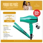 Planchita Aqua Therapy led + Secador Aqua Therapy