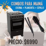 Combos Mamá: Cocina + Planchita + Cepillo