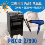 Combos Mamá: Cocina + Secador + Planchita