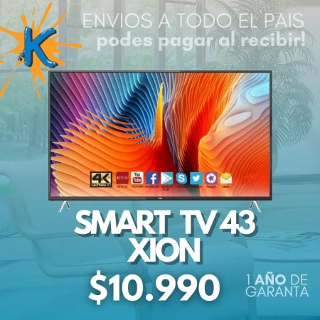 TV LED XION 43″ FULL HD MOD -XI-LED43SMART - Imagen 4