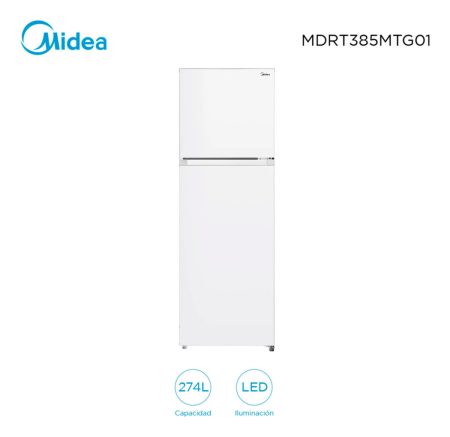 Refrigerador Midea 274 Lt Blanco Frío Seco Mundo Kanata - Imagen 2