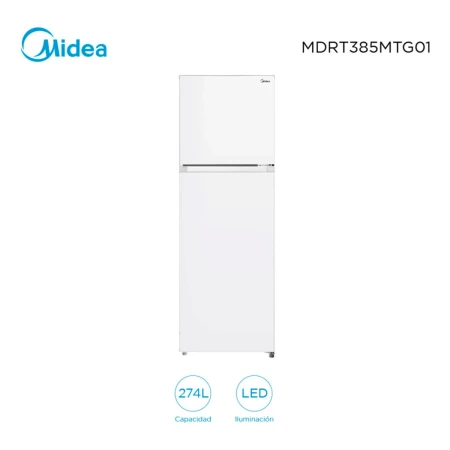 Refrigerador Midea 274 Lt Blanco Frío Seco Mundo Kanata - Imagen 2