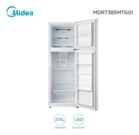 Refrigerador Midea 274 Lt Blanco Frío Seco Mundo Kanata - Imagen 4