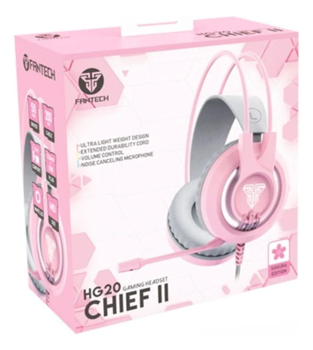 Auriculares Gamer Fantech Chief Ii Hg20 Con Luz Led Kanata - Imagen 3