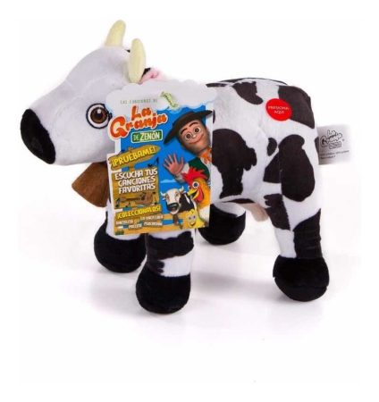 Peluche La Granja Zenon La Vaca Lola 35 Cm Mundo Kanata - Imagen 2