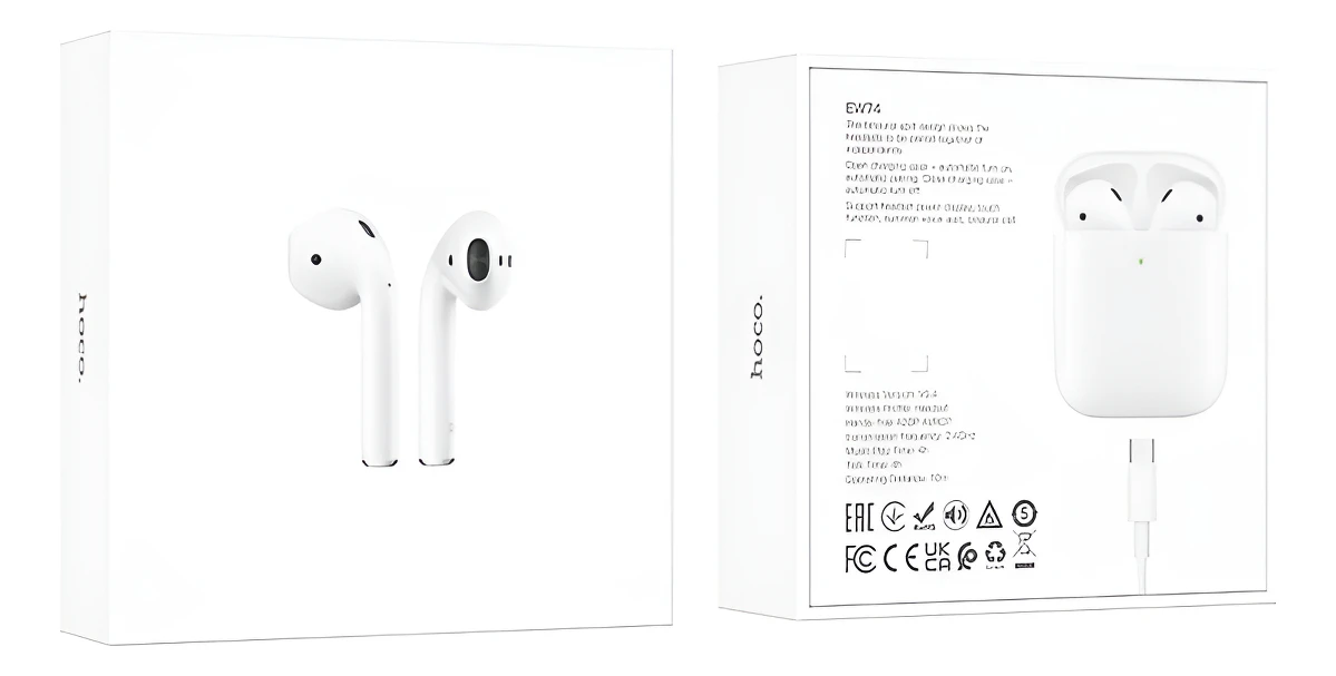 Audífonos Hoco Tws Ew74 True Blanco