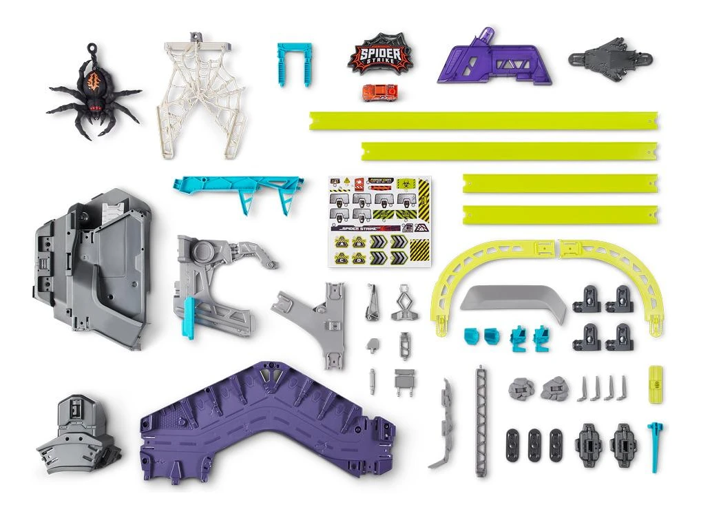 Pista Metal Machines Spider Strike Candide 8711 Kanata - Imagen 5