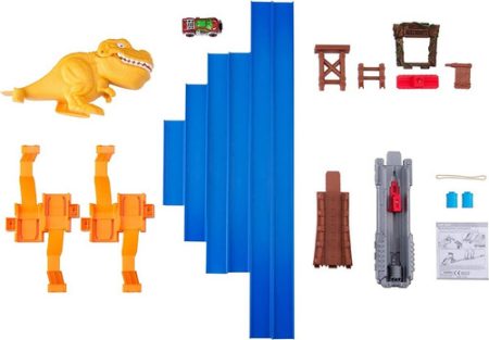 Metal Machines T-rex Attack Juego De Pistas De Construcción - Imagen 4