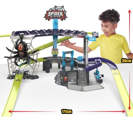 Pista Metal Machines Spider Strike Candide 8711 Kanata - Imagen 2
