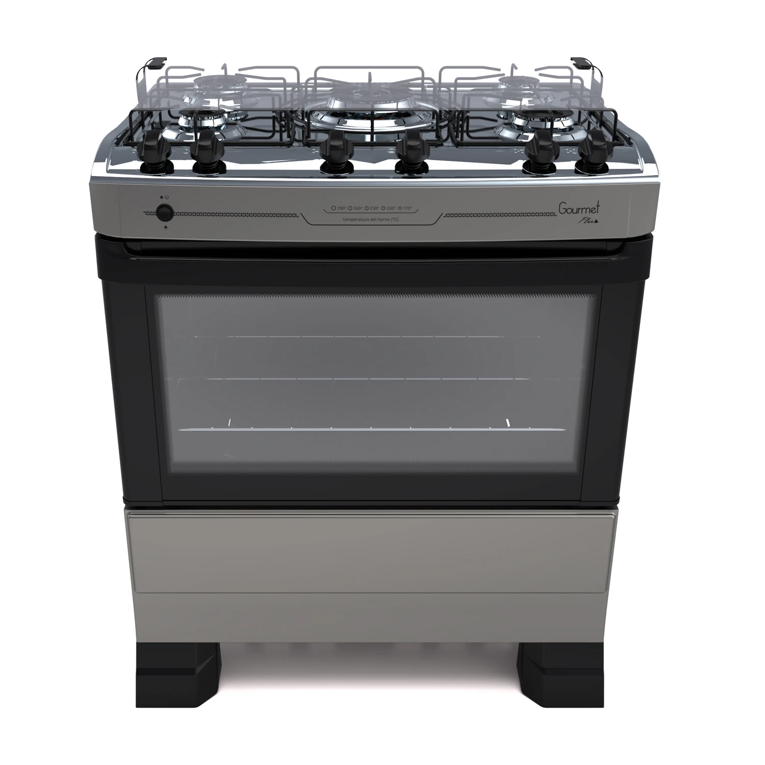 Cocina TEM GOURMET INOX 5H